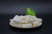 Frozen pineapple cut squid flower