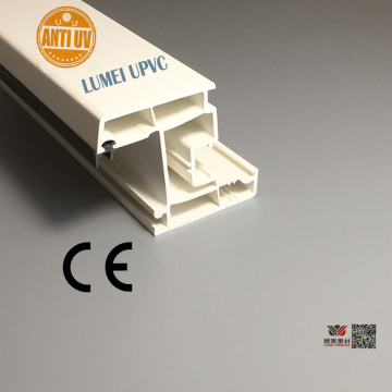 Plastic Upvc Windows & Doors Building Profiles Materials