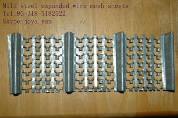 Mild steel expanded wire mesh sheets