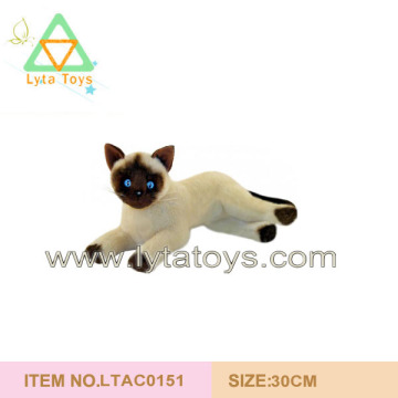 Plush Toy Lifelike Cat Plush Toy