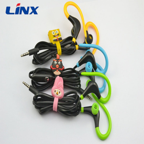 Mini auricular mini con cable con Earhook para la promoción