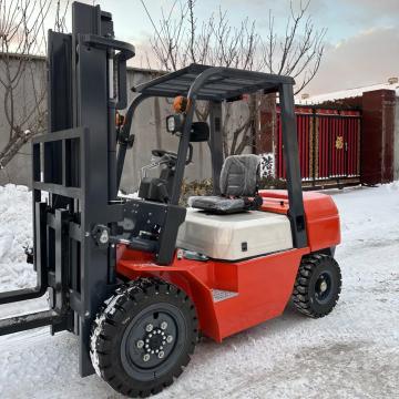 Carretilla elevadora diesel de servicio pesado con capacidad de elevación de 2ton