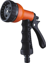 8-Pattern Plsatic Water Spray Gun