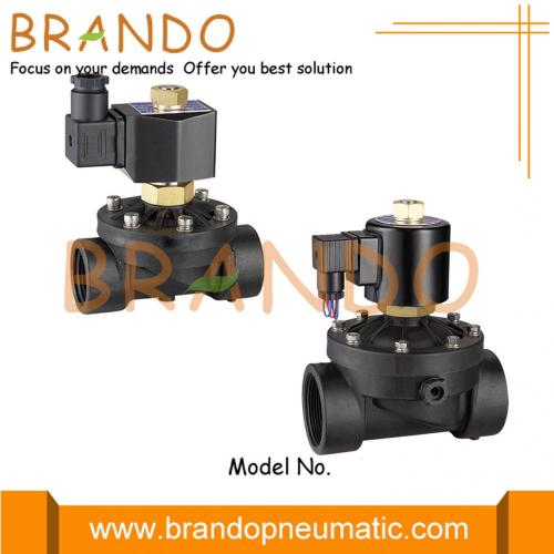 Válvula solenoide de agua de plástico 12V 24V 220V 110V