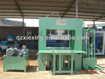 Curb stone concrete brick machine