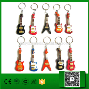 Mini instrument model, Keyring Guitar Miniature to send to friends birthday gift