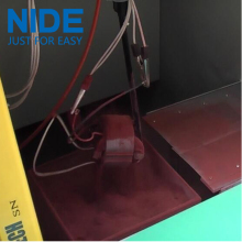 Fully automatic stator powder coating machine with counting function