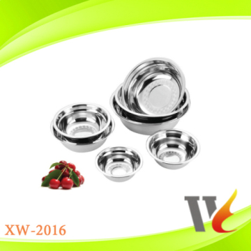 stainless steel soup bowl / non-magnetic mirror polished bowl / cheap stainless steel bowl