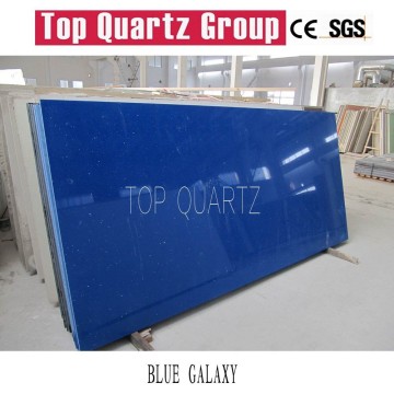 Blue galaxy quartz stone slab,Starlight blue quartz stone