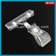 supermarket plastic pop sign holder for displaying