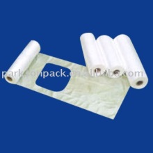 HDPE T-Shirt Bag on Roll