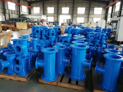 Ductile Iron All  Flang Tee