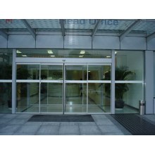 Automatic Double Tempered Glass Sliding Door