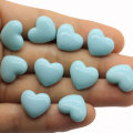 Fancy New Charm 100pcs/bag Heart Shaped Resin Cabochon For DIY Craftwork Decor Items Girls Hair Accessories Beads Charms