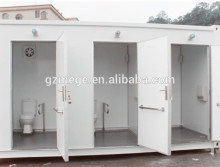 Public mobile mini container toilet