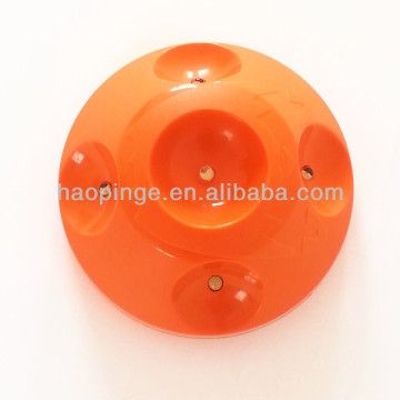 Led lighted halloween bucket plastic halloween pumpkin buckets pumpkin with light