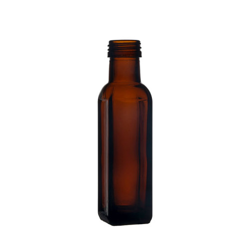 Green Square Marasca Oil Glass Bottle