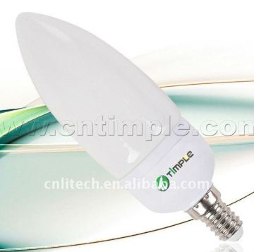 Long life Candle energy saving light bulb 13W