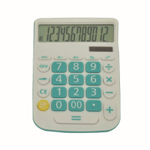 Curvaceous Business Desktop Calculator with LCD Display