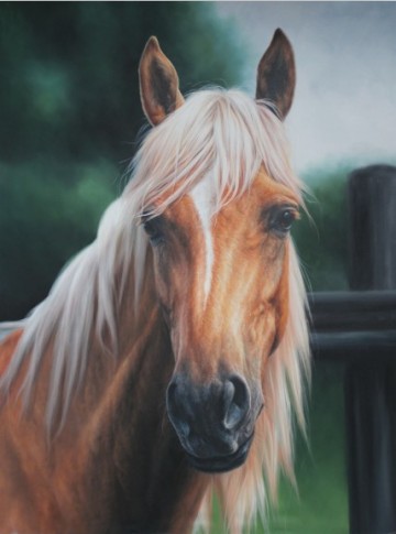 realism animal oil painting on canvas