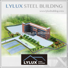 School project pre-engineered steel structure prefab/prefabricated school building projects
