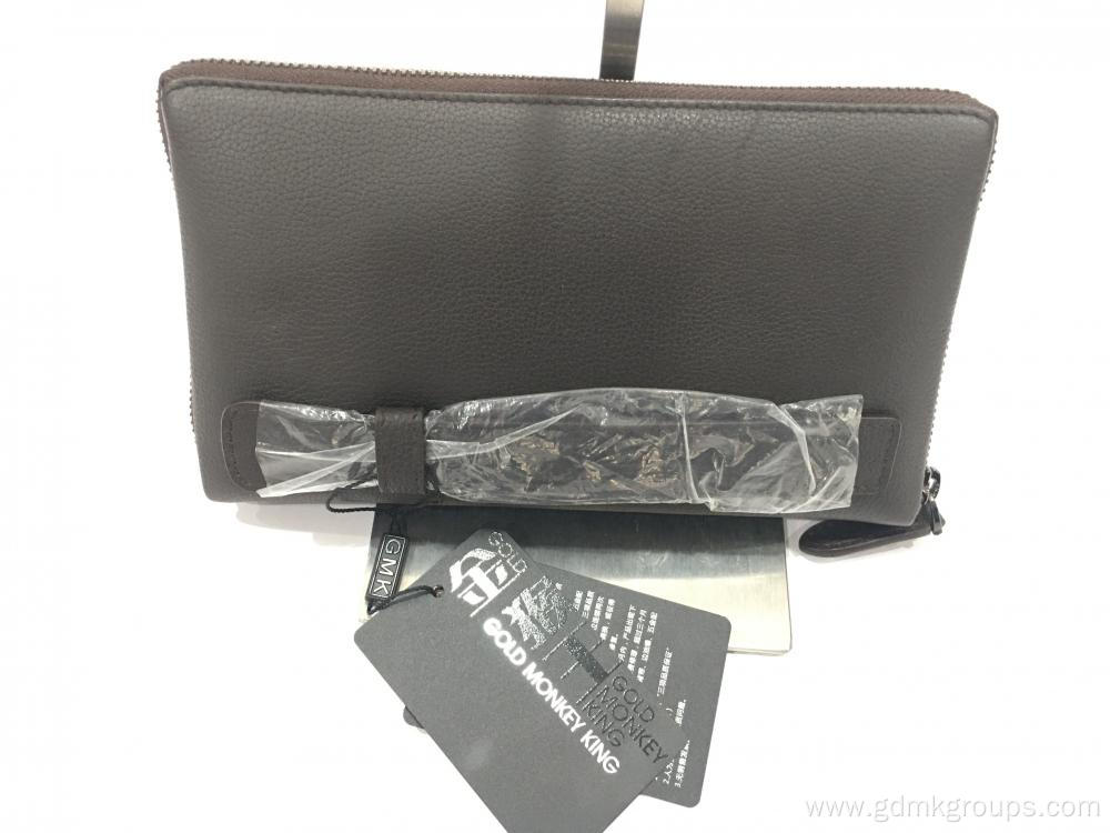 Men's Clutch Bag Leather Casual Wallet Envelope Bag