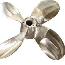 High Quality Marine Copper Bronze 4 Blades Boat Propeller