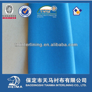 colorful interlining adhesive fabric supplier for fashion lady wear