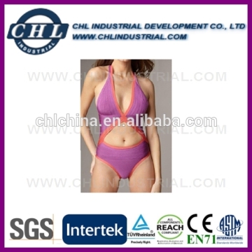 Hot selling sexy crochet knitted lady bikinis