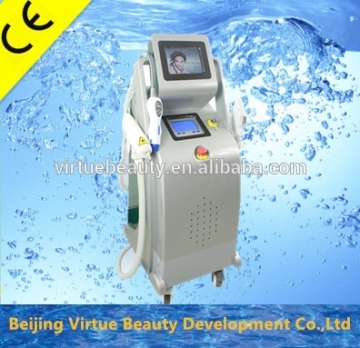Economic mulrifunction machine IPL+RF+Nd:YAG laser technology
