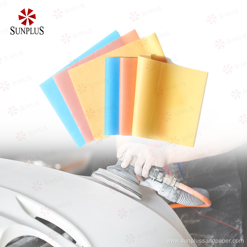 Soft Polishing Abrasives Sheet Flexible Film Sandpaper