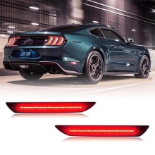 LLevo Red Marker Lights LED Rear Side Marker Lights for Ford Mustang