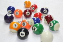 Hot sell High quality Resin Billiard pool ball, billiard accessories