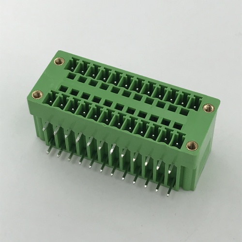 Blocco PCB plug-in a doppio livello da 3,81 mm