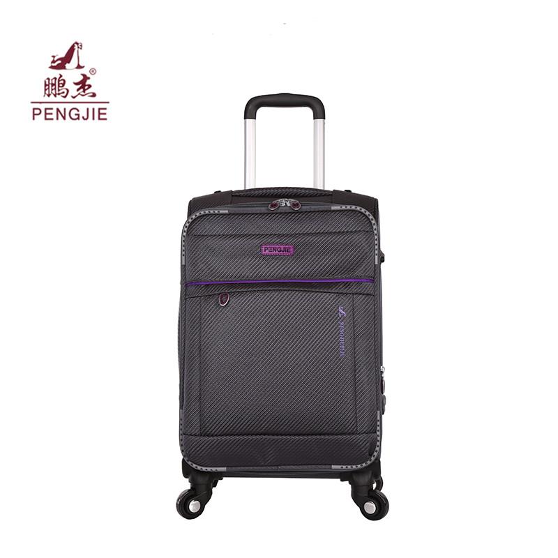 Wterproof fabric Modern fashion luggage with TSA lock