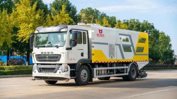 4x2 Diesel Street Sweeper Truck For Street