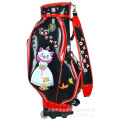 Deluxe PU Golf Bag with Zipper Pockets