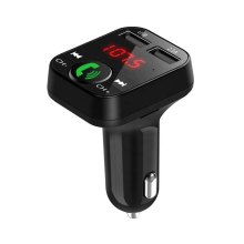 USB Car Bluetooth FM Transmitter Wireless Radio Adapter MP3 Player Hands-Free Kit with USB Car Charger