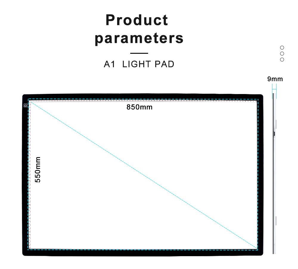 led drawing board light box