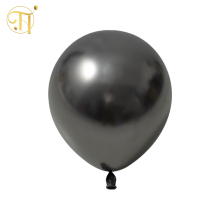 Chrome Black Balloons Metallic Balloons Supply