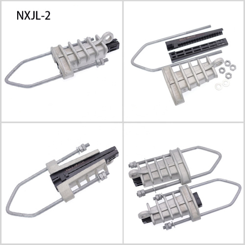 NXJG dan NXJL Series Clamp Strain Gelar Untuk Kabel Insulasi Overhead Line Aluminium Aluminium Clamp Penjepit Penjepit Penjepit