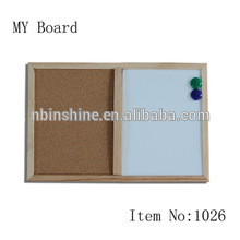 Combination Cork Board and White Board , White cork board