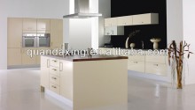 High Gloss Cream Kitchen Cabinet for UK Market,Kitchen Furniture Factory