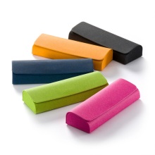 Handmade PU Leather Eyeglasses Case for High-Quality Optical Glasses