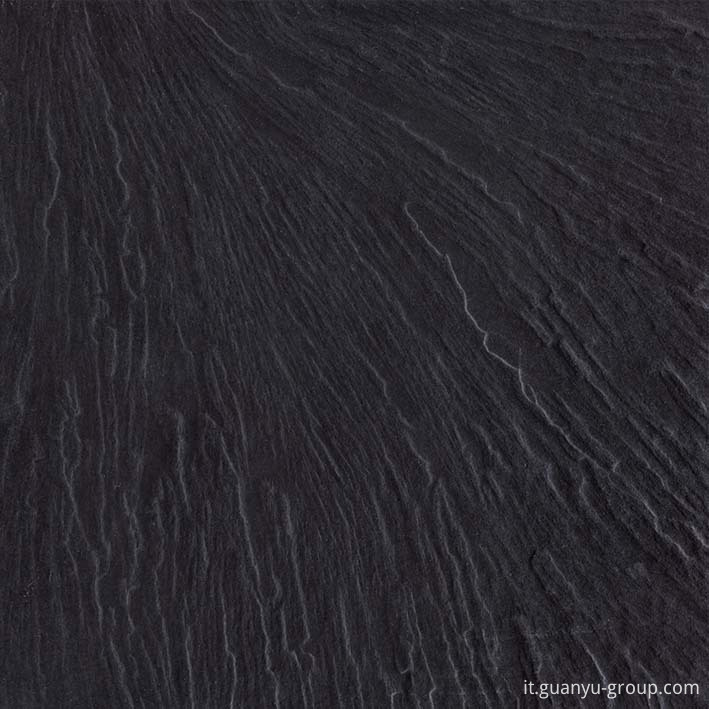 Rock Surface Black Rustic Porcelain Tile