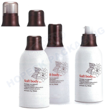 round PET lotion bottle