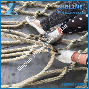 12m*12m Helideck Landing Net 25 mm Manila Rope