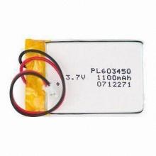 Li-Polymer Battery, Used for RC Planes, Helicopters, and Cordless Products