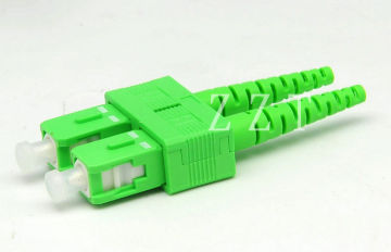 Sc Dx Fiber Optic Connector Green , Fiber Optic Cable Connectors