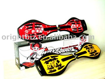 caster board, snake board, twist board